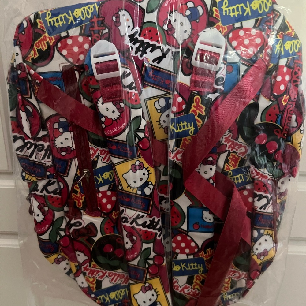 Hello Kitty Colorful Kids Backpack - Picture 2 of 4